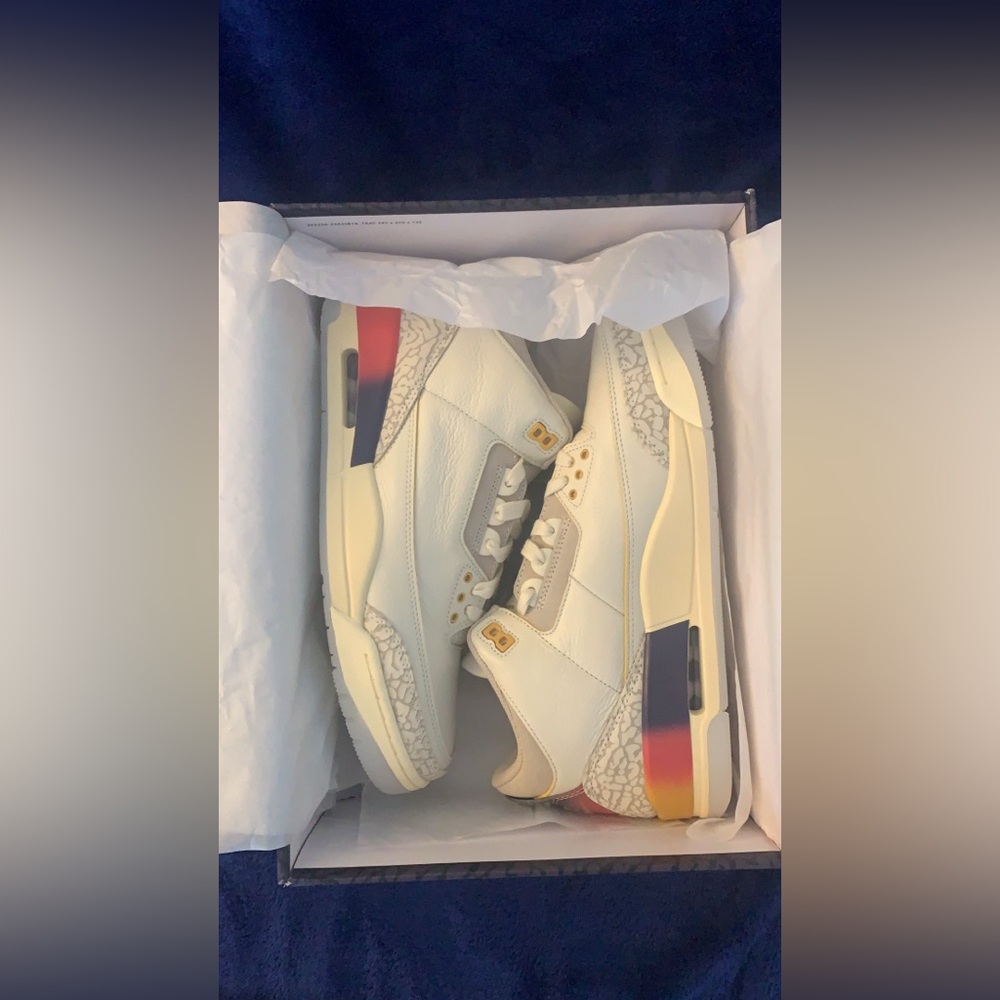 J Balvin Medellin Sunset Jordan 3 Retro SP